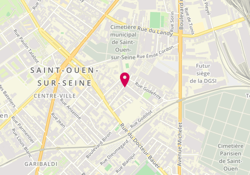 Plan de Laboratoire Curty'S- Les Entremets de Fr, 20 avenue des Marronniers, 93400 Saint-Ouen-sur-Seine