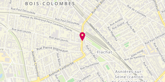 Plan de Oriental Corner Couscous à domicile et cuisine marocaine, 16 Rue des Bourguignons, 92600 Asnières-sur-Seine