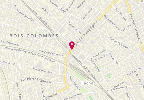 Plan de Kathy et Carlos Marques, 58 Rue Bourguignons, 92600 Asnières-sur-Seine