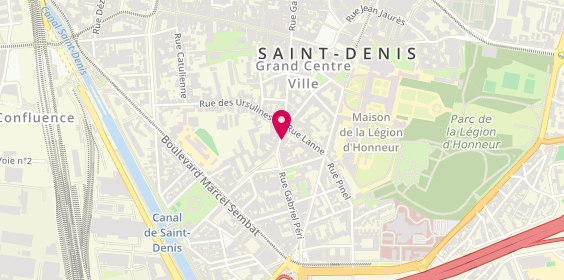 Plan de Delice Sun, 42 Rue Gabriel Péri, 93200 Saint-Denis
