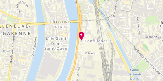 Plan de Kineret Restauration, 17 Boulevard de la Libération, 93200 Saint-Denis