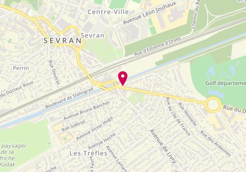 Plan de La Baguette d’Or, 1 avenue Henri Barbusse, 93270 Sevran