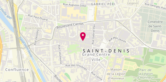 Plan de Le Traiteur Exotique, 3 Rue Fontaine, 93200 Saint-Denis
