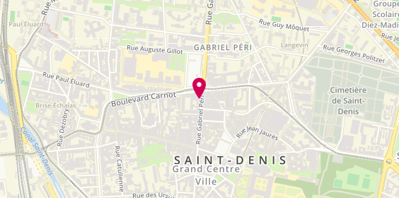 Plan de Hsu David, 125 Rue Gabriel Péri, 93200 Saint-Denis