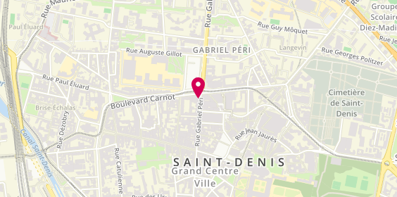 Plan de La Muraille, 125 Rue Gabriel Péri, 93200 Saint-Denis