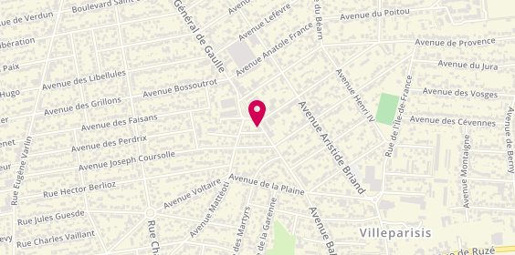 Plan de La Bouche Gourmande, 75 avenue du Général de Gaulle, 77270 Villeparisis