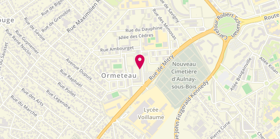 Plan de Boucherie Ambourget, 11 Rue 8 Mai, 93600 Aulnay-sous-Bois