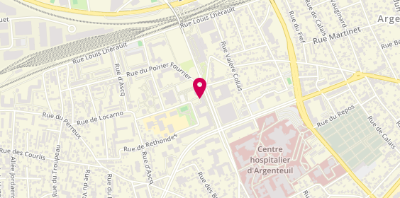 Plan de DAOU Youssef, 7 Rue Rethondes, 95100 Argenteuil