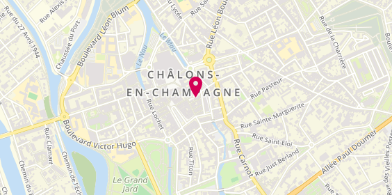 Plan de Deport Traiteur Pere et Fils, 6 Place du Marche Aux Fleurs, 51000 Châlons-en-Champagne
