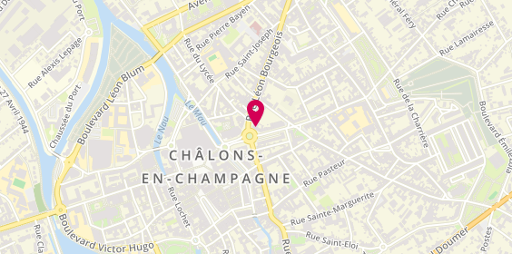 Plan de Boulangerie le Parvis de Notre Dame, 3 place Mgr Tissier, 51000 Châlons-en-Champagne