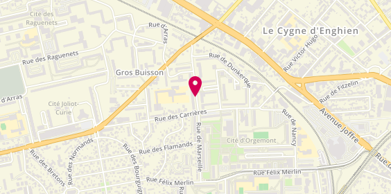Plan de DIDISA James, 31 Rue de Marseille, 93800 Épinay-sur-Seine
