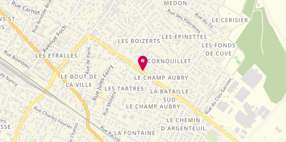 Plan de NIVELON Caroline, 37 Route Argenteuil, 95240 Cormeilles-en-Parisis