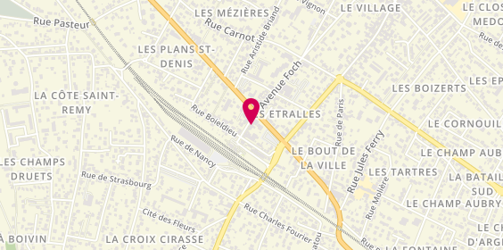 Plan de Les Amis de Poseidon, 10 Bis avenue Foch, 95240 Cormeilles-en-Parisis
