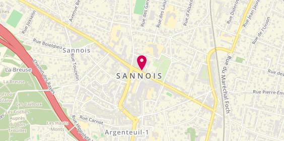 Plan de Le Bonheur de Sannois, 58 Boulevard Charles de Gaulle, 95110 Sannois