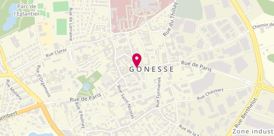 Plan de Le Fournil de Gonesse, 59 Rue de Paris, 95500 Gonesse