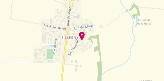 Plan de Duothentique, 4 impasse de la Bergerie, 57420 Sillegny