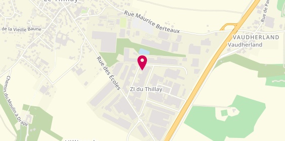 Plan de Atlant Services, 35-39 Rue Jacques Robert, 95500 Le Thillay
