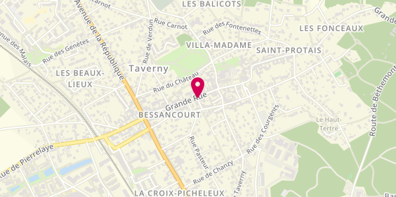 Plan de CARDET Thierry, 50 Grande Rue, 95550 Bessancourt