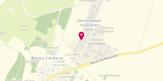 Plan de Le traiteur des terroirs, 15 Zone Artisanale Les 4 Vents, 95650 Boissy-l'Aillerie