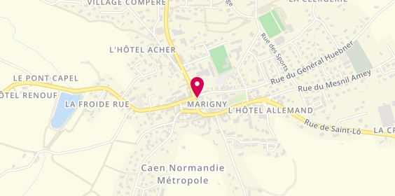 Plan de Les Saveurs de Marigny, 4 place Westport, 50570 Marigny-le-Lozon
