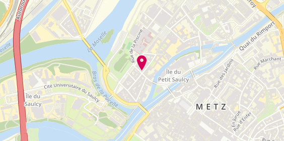 Plan de Aux Petits Choux, 26 Rue Saint-Marcel, 57000 Metz
