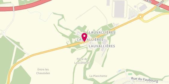 Plan de Le Châlet Gourmand, Lauvallieres, 57645 Noisseville