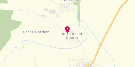 Plan de VALENTING Olivier, 11 Quartier Moulin, 57220 Condé-Northen