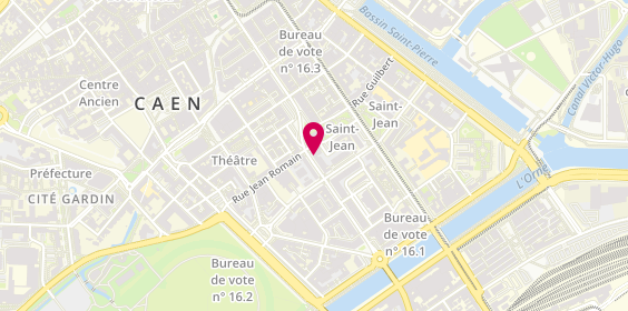 Plan de Au Fin Gourmet, 113 Rue Saint-Jean, 14000 Caen