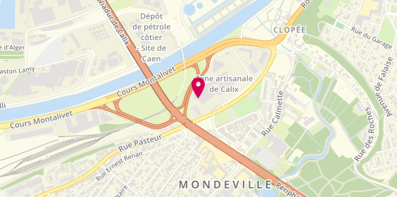 Plan de Sp Traiteur, Viaduc de Calix
41 Bis Rue Pasteur - Zone Artisanale De, 14120 Mondeville