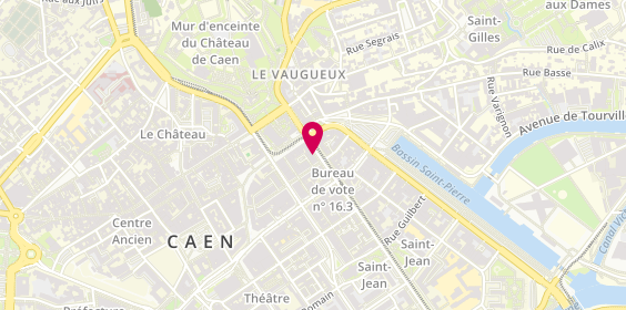 Plan de Julien Maree, 6 Avenue du 6 Juin, 14000 Caen