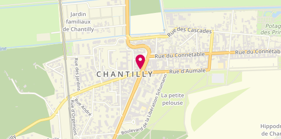 Plan de Escale Gourmande Chantilly, 14 Rue de Paris, 60500 Chantilly