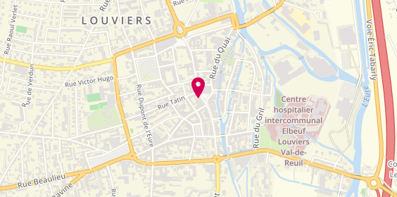 Plan de Charcuterie du Parvis, 43 Rue du Maréchal Foch, 27400 Louviers