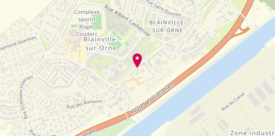 Plan de L'Ateler des Saveurs de Blainville, 10 Rue du Général Leclerc, 14550 Blainville-sur-Orne