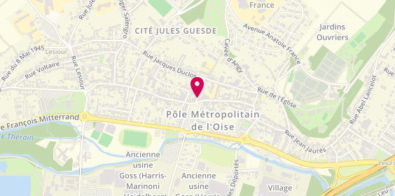 Plan de Boucherie du Centre (Insijam), 63 Rue Jean Jaurès, 60160 Montataire