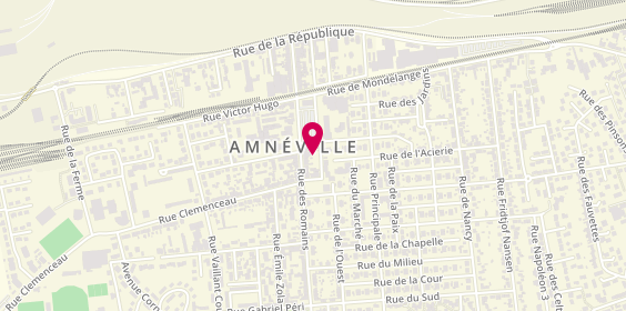 Plan de Boucherie Magard Charcutier Traiteur, 15 Rue Romaine, 57360 Amnéville