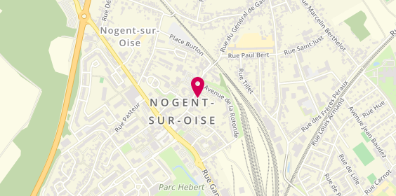 Plan de Le Temps d'Un délice, 85 Rue du Général de Gaulle, 60180 Nogent-sur-Oise