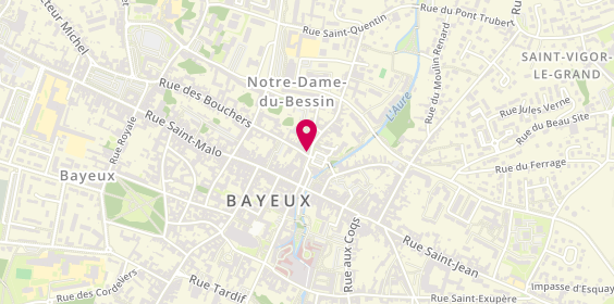 Plan de L'Angle Saint Laurent, 2 Rue des Bouchers, 14400 Bayeux