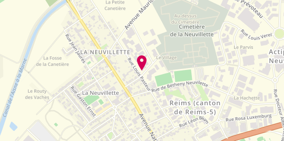 Plan de Philip Mouchel, 9 Rue des Tilleuls, 51100 Reims