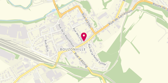 Plan de Boulangerie Egloff, 19 Rue de Sarrelouis, 57320 Bouzonville