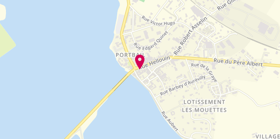 Plan de Le Traiteur du Cotentin, 8 place Edmond Laquaine, 50580 Port-Bail-sur-Mer