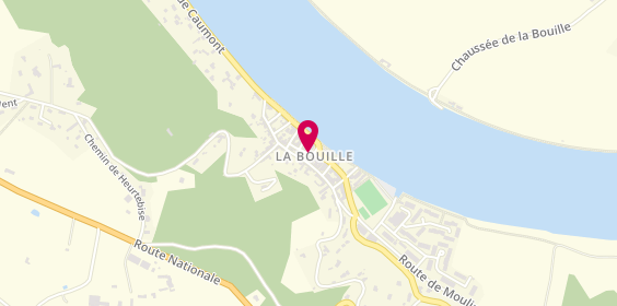 Plan de Boulangerie Chatel, 11 place du Bateau, 76530 La Bouille