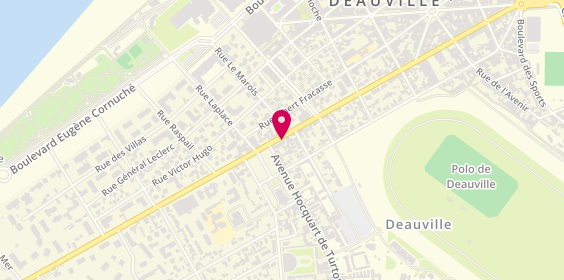 Plan de JB TRAITEUR Deauville, 123 avenue de la République, 14800 Deauville
