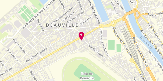 Plan de Maistre Mathieu, 35 avenue de la République, 14800 Deauville