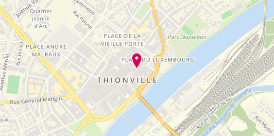 Plan de L'Atelier de Philippe, 12 Rue du Luxembourg, 57100 Thionville