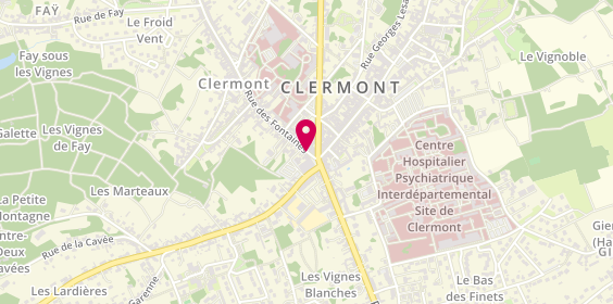 Plan de La Creole, 9 Rue des Fontaines, 60600 Clermont