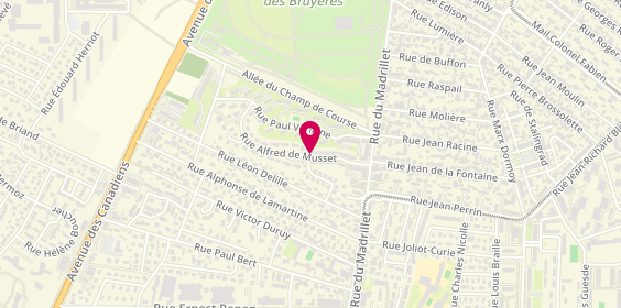 Plan de Gomis Anna, 29 Rue Alfred de Musset, 76800 Saint-Étienne-du-Rouvray