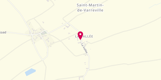 Plan de Le Domaine de la Vallée, Basse-Normandie
14 la Vallée, 50480 Saint-Martin-de-Varreville