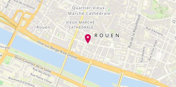 Plan de La Brioche Chaude, 82 Rue du Général Leclerc, 76000 Rouen