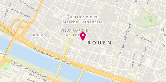Plan de Erisay Réceptions, 39 Rue Aux Ours, 76000 Rouen