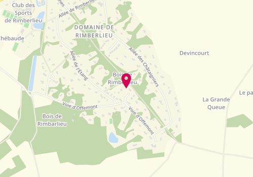 Plan de Les 3 Bouchées, 6 Village de l'Écureuil, 60150 Villers-sur-Coudun
